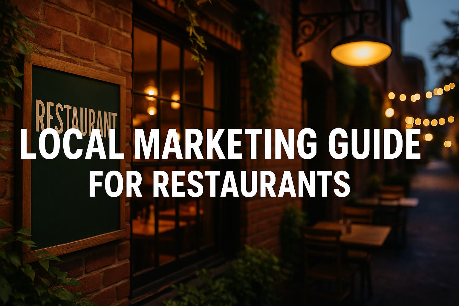 The Ultimate Local Marketing Guide for Restaurants